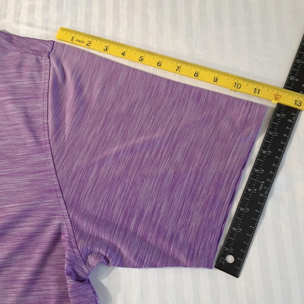 FootJoy Men's Polo Collared Shirt Size L Purple Short Sleeve Golf Casual‎ Summer